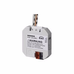 SIEMENS Gamma Instabus Interface bouton poussoir Module 2 entrées / sorties pour contacts secs Interface bouton poussoir de l ...
