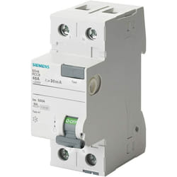 Siemens - rccb 40A 2P 2M 30Ma Disjoncteur Type ac 5SV4314-0