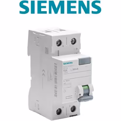Interrupteur différentiel - Siemens - Type AC - 30 mA - 63 A - Intérieur