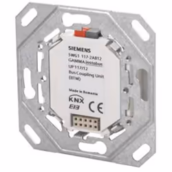 Informations techniques Série (domotique) : Siemens-KNX Type de montage : encastré station de base (SmartHome) : non requise, ...