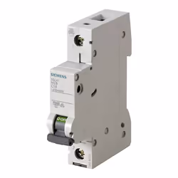 description Disjoncteur 230/400V 10kA, 1 pôle, B, 1A interrupteur de protection de ligne SENTRON 5SL pour une protection sûre ...
