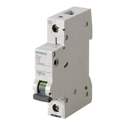 5SL41016 5SL4101-6 Disjoncteur 1 pôle 1 a 230 v, 400 v W907371 - Siemens