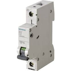 5SL41047 Disjoncteur 1 pôle 4 a 230 v, 400 v - Siemens