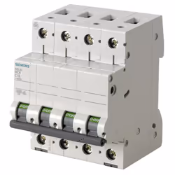 Interrupteur magnétothermique: 4 modules raccord DIN - (attaque universelle pour n'importe quel standard sur le marché) (Marq ...