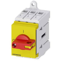 Siemens - Sectionneur à coupure en charge rouge, jaune 3 pôles 16 mm² 16 a 690 v/ac 3LD30300TK13