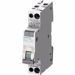 enquête Forme très compacte 1 unité modulaire de largeur Instantané description Disjoncteur différentiel combiné compact 1P+N ...