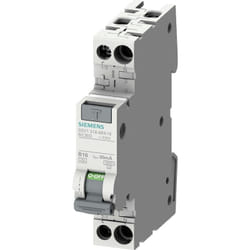 Interrupteur différentiel/Disjoncteur de protection Siemens 5SV13166KK10 1 pôle 10 a 0.03 a 230 v C094281
