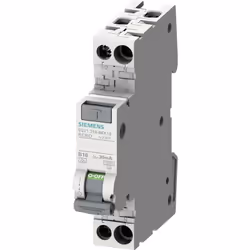enquête Forme très compacte 1 unité modulaire de largeur Instantané description Disjoncteur différentiel combiné compact 1P+N ...