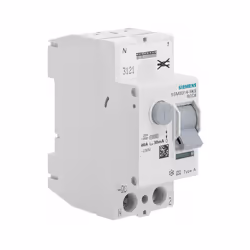 Description produit : SIEMENS Interrupteur Différentiel Auto 40A 30mA TYPE A 230V. Pour protéger les personnes de tout risque ...