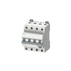 Siemens - 5SU13467FP16 Interrupteur différentiel/Disjoncteur de protection Taille du fusible = 3 4 pôles 16 a 0.03 a W815872