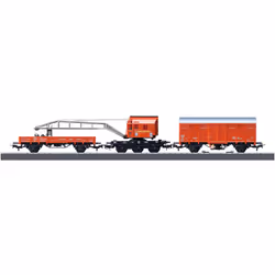 Märklin Fire Department Recovery Crane Car Set, HO (1:87), 6 an(s), Noir, Rouge, Modèle réduit de chemins de fer/train