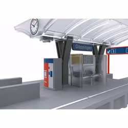Märklin Station Platform with Light Modèle de chemin de fer HO (1:87)