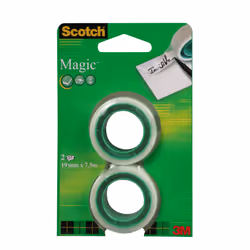 Scotch 8-1975R2, 7,5 m, Transparent, 19 mm