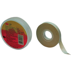 3M - Ruban adhésif toilé Scotch® 27 Scotch SCOTCH27U-19X20 blanc (l x l) 20 m x 19 mm caoutchouc 1 pc(s)