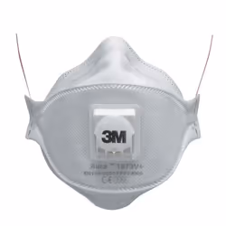 3M Masque antipoussière pliable 3 panneaux Aura 9332+ - FFP3, avec soupape Coolflow