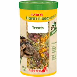 sera Flowersn Loops, Tortue, Universel, 1000 ml, 140 g