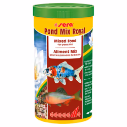 sera Pond Mix Royal, Vivier, Nourriture sèche pour poisson, Mix, Vitamine A, Vitamine B1, Vitamine B2, Vitamine C, Vitamine D ...