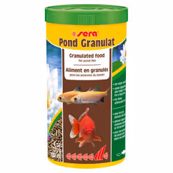 sera Pond Granulat, Vivier, Nourriture sèche pour poisson, Pellet, Vitamine A, Vitamine B1, Vitamine B2, Vitamine C, Vitamine ...