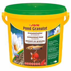 sera Pond Granulat, Vivier, Nourriture sèche pour poisson, Pellet, Vitamine A, Vitamine B1, Vitamine B2, Vitamine C, Vitamine ...