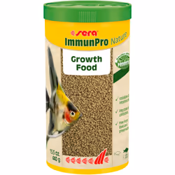 sera ImmunPro Nature, Poisson d'aquarium, Nourriture sèche pour poisson, Granule, Moyen, Small, 0,44 kg, 1 L