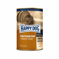 Happy Dog Pure Turkey, Adulte, Toutes races, Dinde, 800 g, Sans sucre, Sans soja