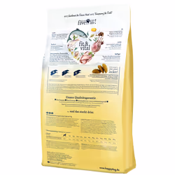 Happy Dog 60771 Alimentation sèche pour chiens 12 kg Adulte Egg, Volaille, Saumon