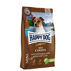 Happy Dog Sensible Mini Canada 4 kg Adulte Agneau, Lapin, Saumon