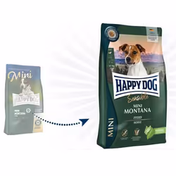 Happy Dog Sensible Mini Montana 4 kg Adulte Cheval