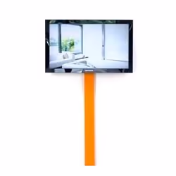 Inakustik 0010603, 1 m, Aluminium, Orange