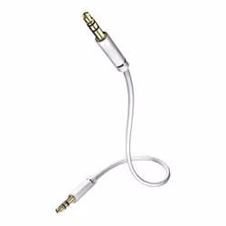 Inakustik 0.5m Star MP3 Audio Cable, 3,5mm, Mâle, 2 x RCA, Mâle, 0,5 m, Blanc
