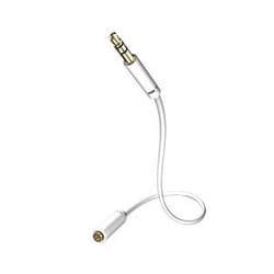 Inakustik 00310503 câble audio 3 m 3,5mm Blanc