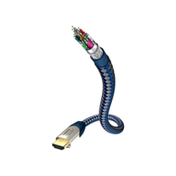 Inakustik 0042303 câble HDMI 3 m HDMI Type A (Standard) Bleu