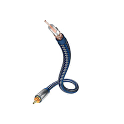 Inakustik 0041401 câble coaxial 1 m RCA Bleu