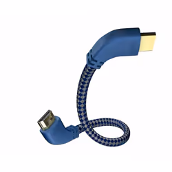 Inakustik 00425015, 1,5 m, HDMI Type A (Standard), HDMI Type A (Standard), 3840 x 2160 pixels, Compatibilité 3D, Bleu, Argent