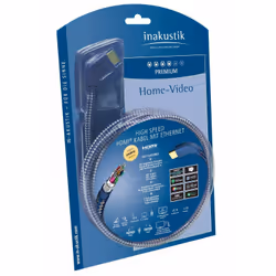 Inakustik 0042502 câble HDMI 2 m HDMI Type A (Standard) Bleu, Argent - Vue supplémentaire 5
