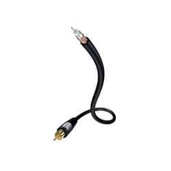 Inakustik 00316215 câble coaxial 1,5 m RCA Noir