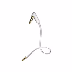 Inakustik 0031040075, 3,5mm, Mâle, 3,5mm, Mâle, 0,75 m, Blanc