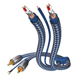 Inakustik 00405107 câble audio 0,75 m 2 x RCA Multicolore