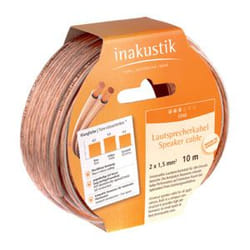Inakustik 6m Star Speaker Cable câble audio Transparent