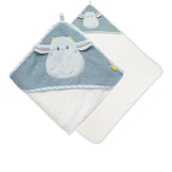 Fehn 065190 serviette pour bébé Bleu, Blanc 1 pièce(s)