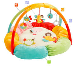 Fehn 074611 gymnase et tapis d'éveil pour bébé Multicolore Tapis de jeux pour bébé
