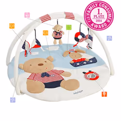 Fehn 078220, Tapis de jeux pour bébé, Barre d'activités, Sonore, Multicolore