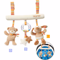 Fehn Activity Trapeze Rainbow, Garçon/Fille, Sonore, Multicolore