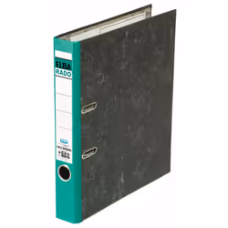 Elba Rado, A4, Aluminium, Carton, Noir, Vert, Blanc, 280 feuilles, 5 cm