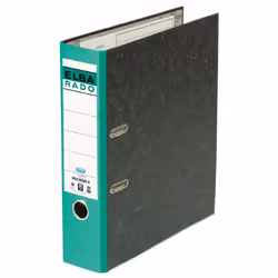 Elba Rado, A4, Aluminium, Carton, Noir, Vert, 570 feuilles, 8 cm, 285 mm
