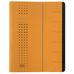 Elba Trieurs Chic, Jaune, Carton, A4, 450 g/m², 250 mm, 12 mm