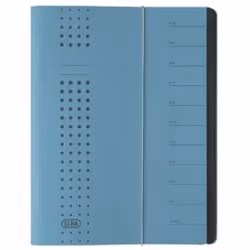 Elba Trieurs Chic, Bleu, Carton, A4, 450 g/m², 250 mm, 12 mm