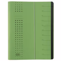 Elba Trieurs Chic, Vert, Carton, A4, 450 g/m², 250 mm, 12 mm