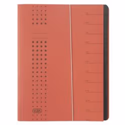 Elba Trieurs Chic, Rouge, Carton, A4, 450 g/m², 250 mm, 12 mm