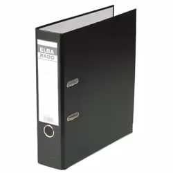 Elba Rado, A4, Aluminium, Carton, Noir, Blanc, 570 feuilles, 8 cm